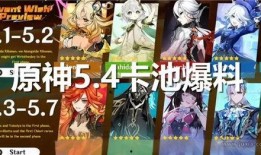 原神3.1卡池最新爆料